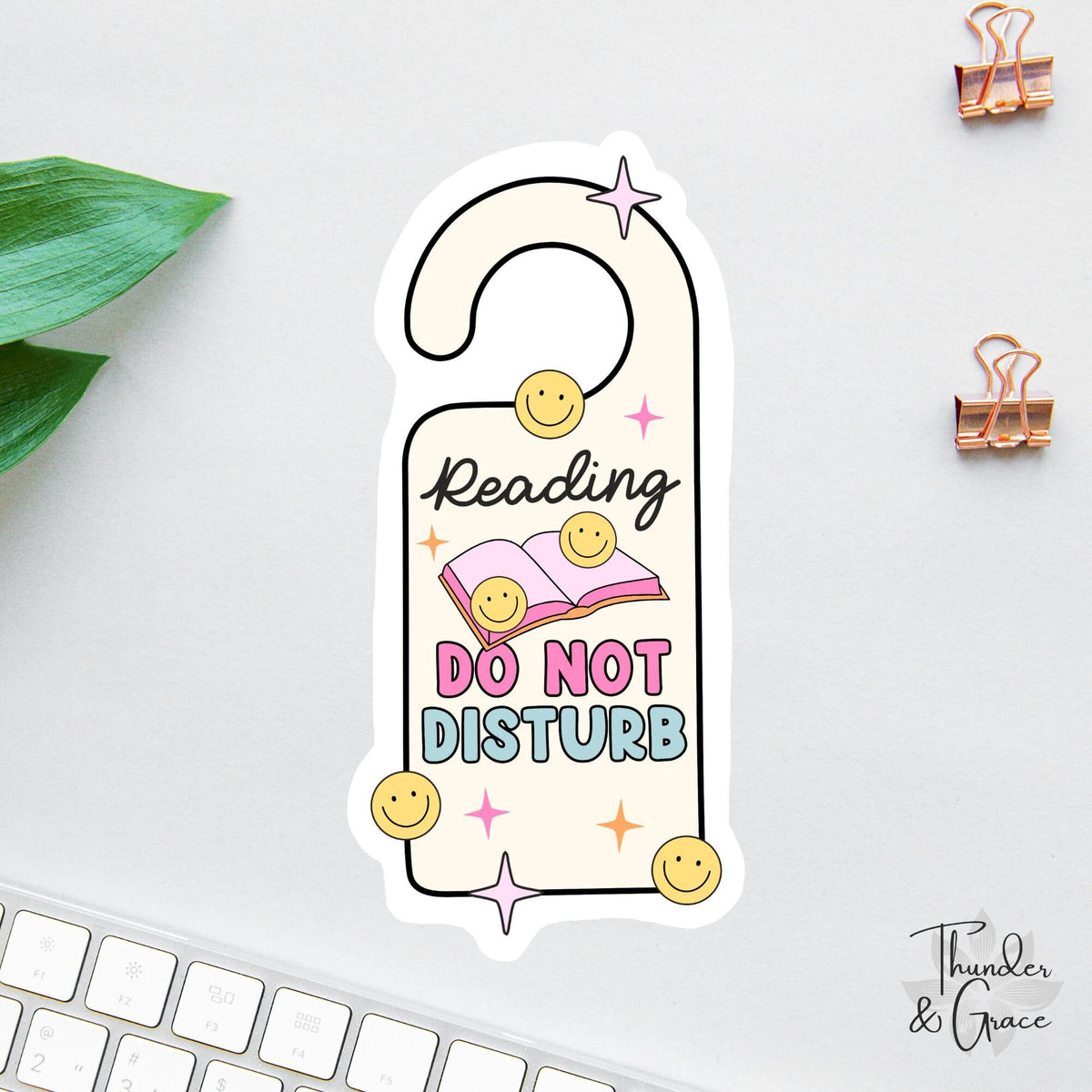 Do Not Disturb Reading sticker