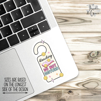 Do Not Disturb Reading sticker – view 2
