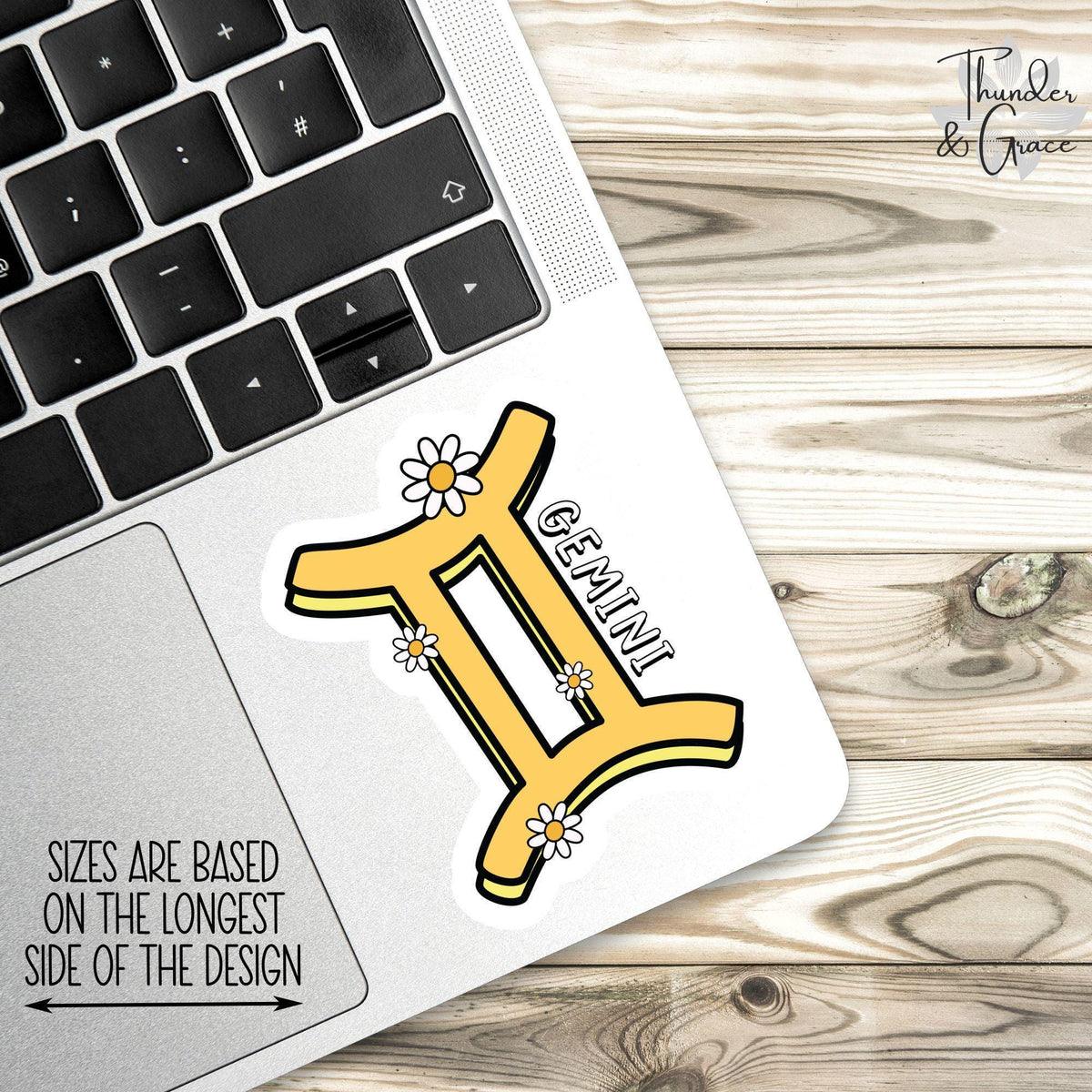 Gemini sticker – view 2