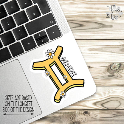 Gemini sticker – view 2