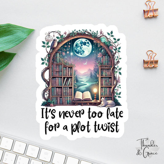 Bookish sticker