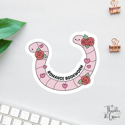 Romance Bookworm sticker