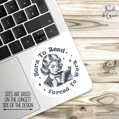 Forced to Work sticker – view 2