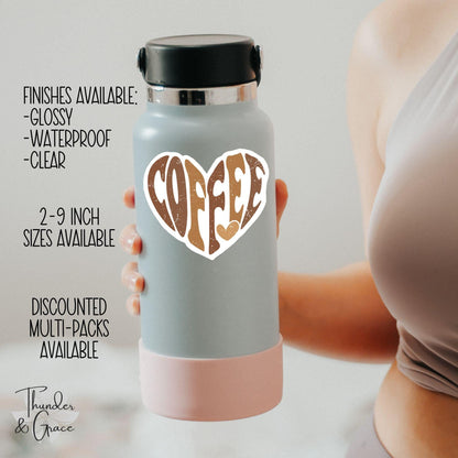 Coffee Lover sticker – view 3