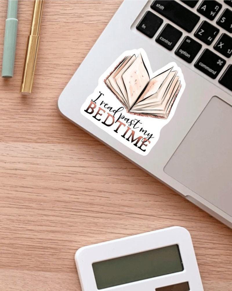 I Read Past My Bedtime sticker – view 3