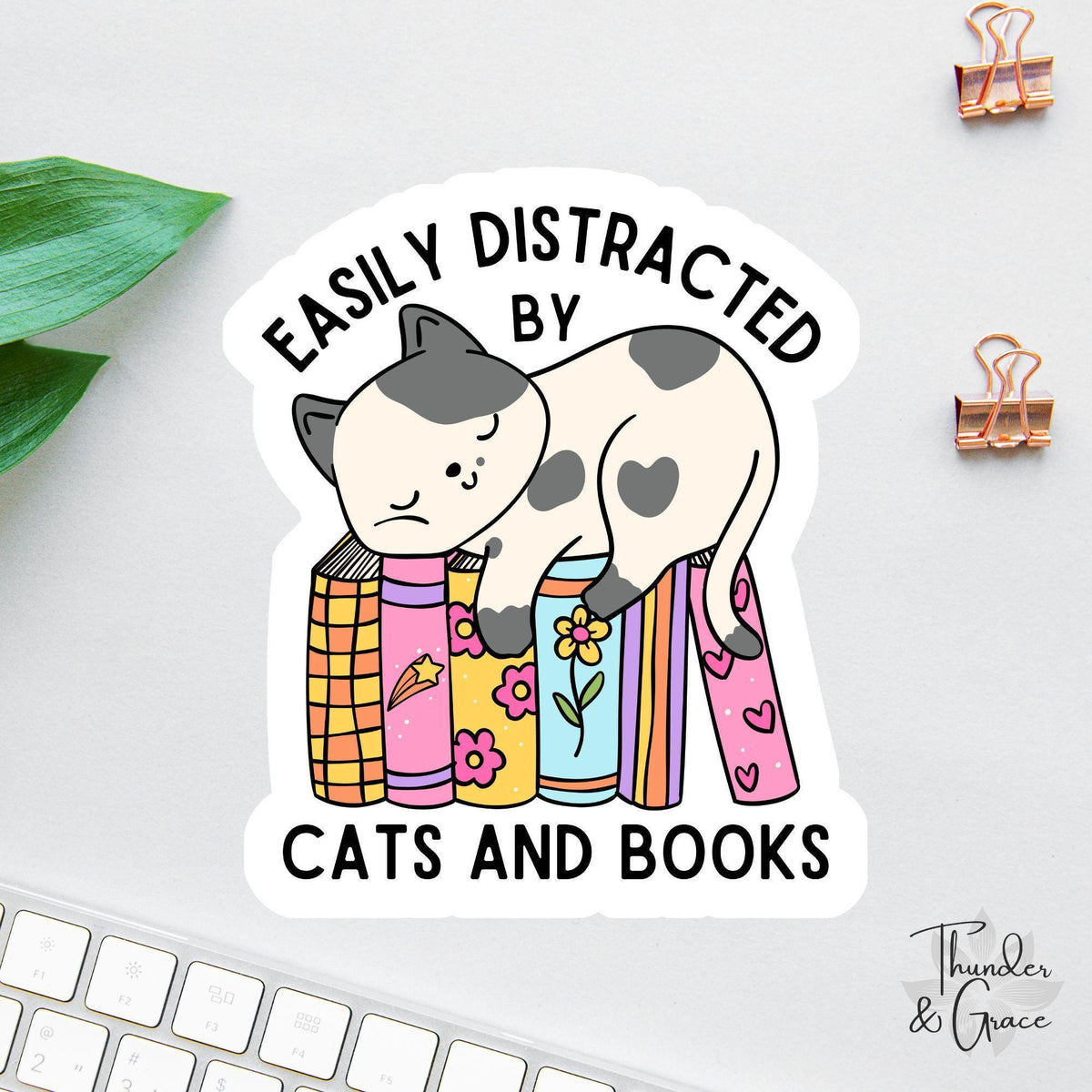 Bookish sticker