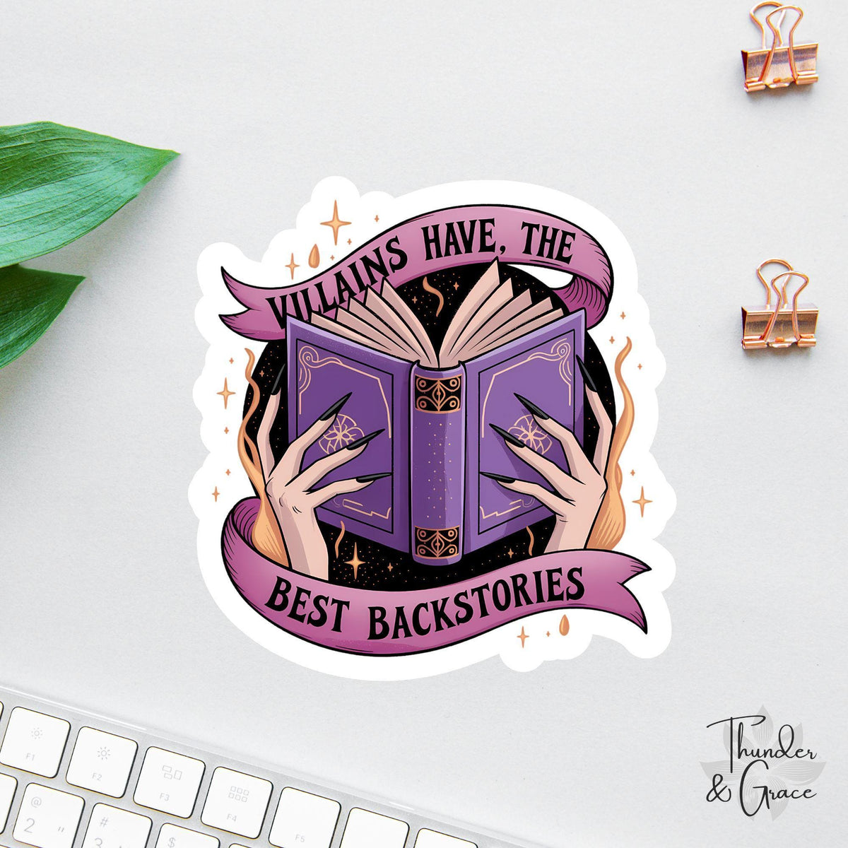 Bookish sticker