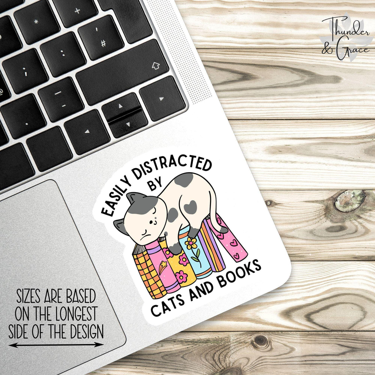 Bookish sticker – view 2
