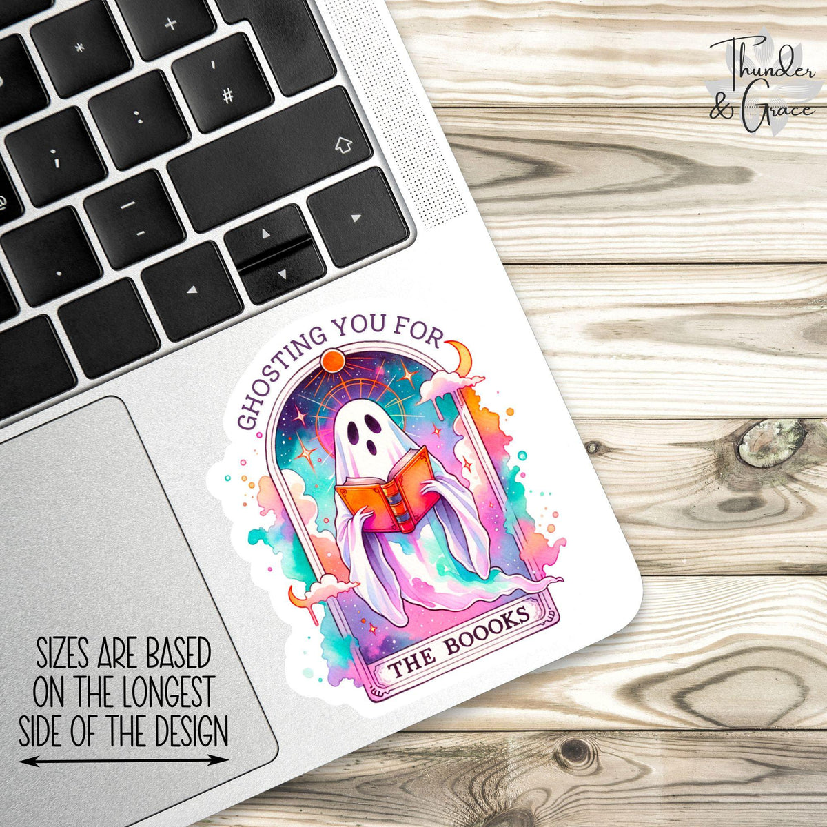 Ghosting You for My Books sticker, smut reader – view 2