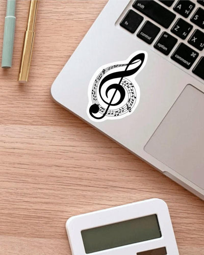 Treble sticker – view 3