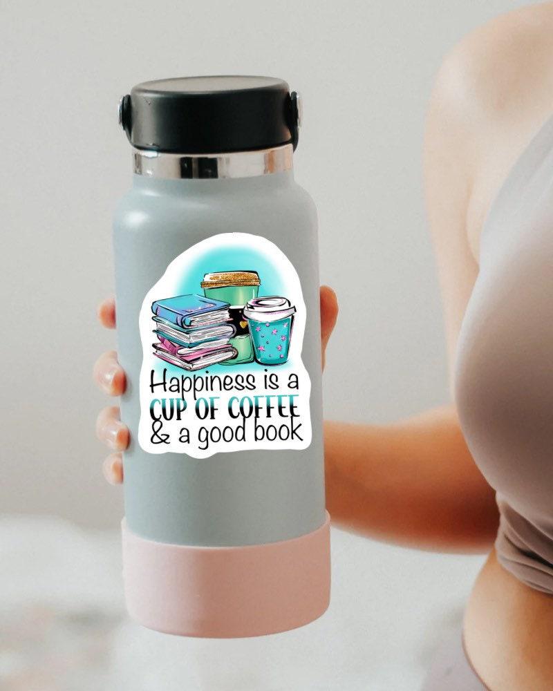 Happiness Is a Cup of Coffee sticker – view 4