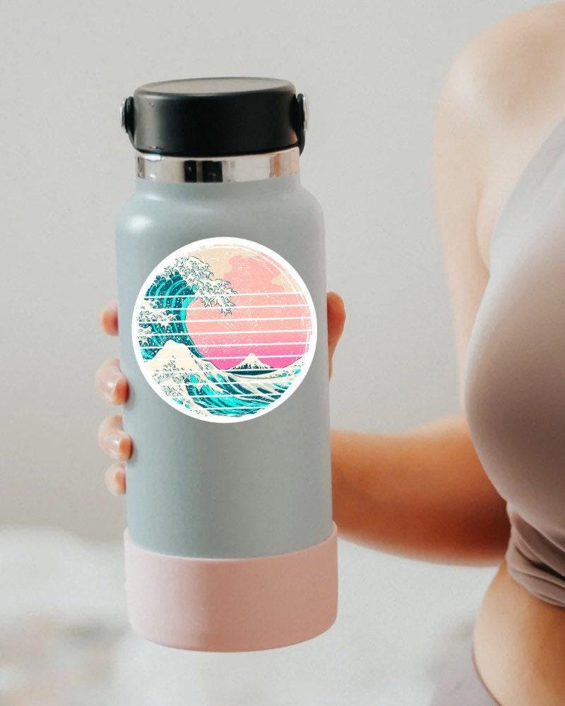 Ocean Wave sticker – view 4