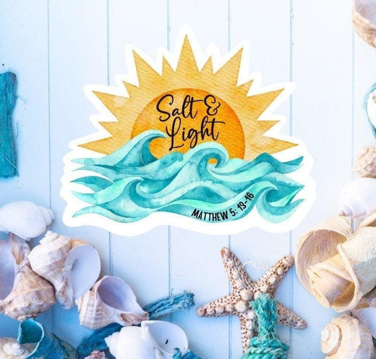 Salt and Light sticker, bible study