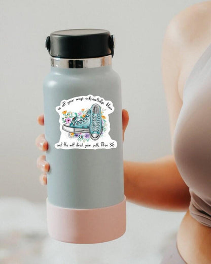 In All Your Ways Acknowledge Him sticker – view 2