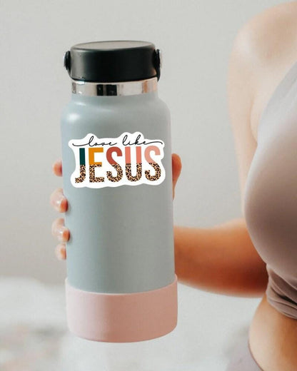 Love Like Jesus sticker, bible study – view 2