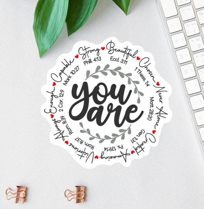 You Are sticker