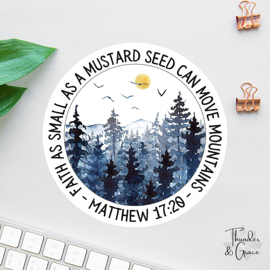 Mustard Seed Faith sticker
