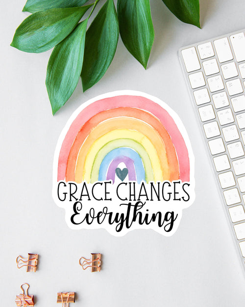 Grace Changes Everything sticker