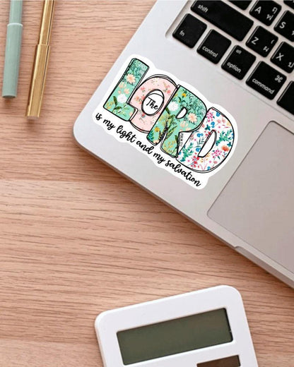 The Lord Is My Light sticker – view 2