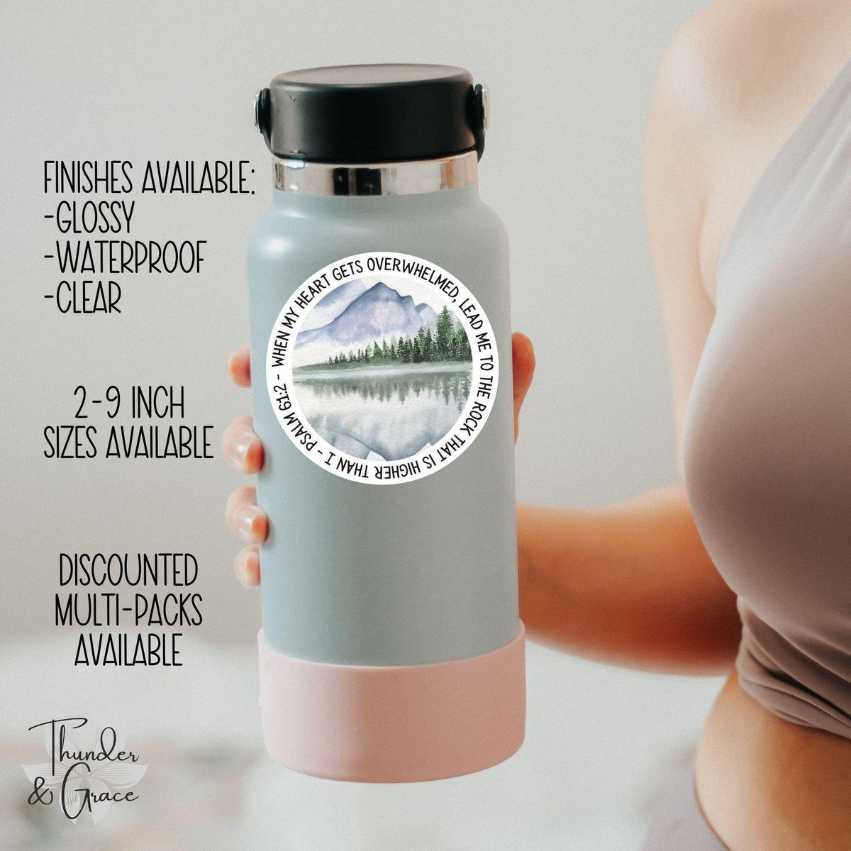 When My Heart Is Overwhelmed sticker – view 3