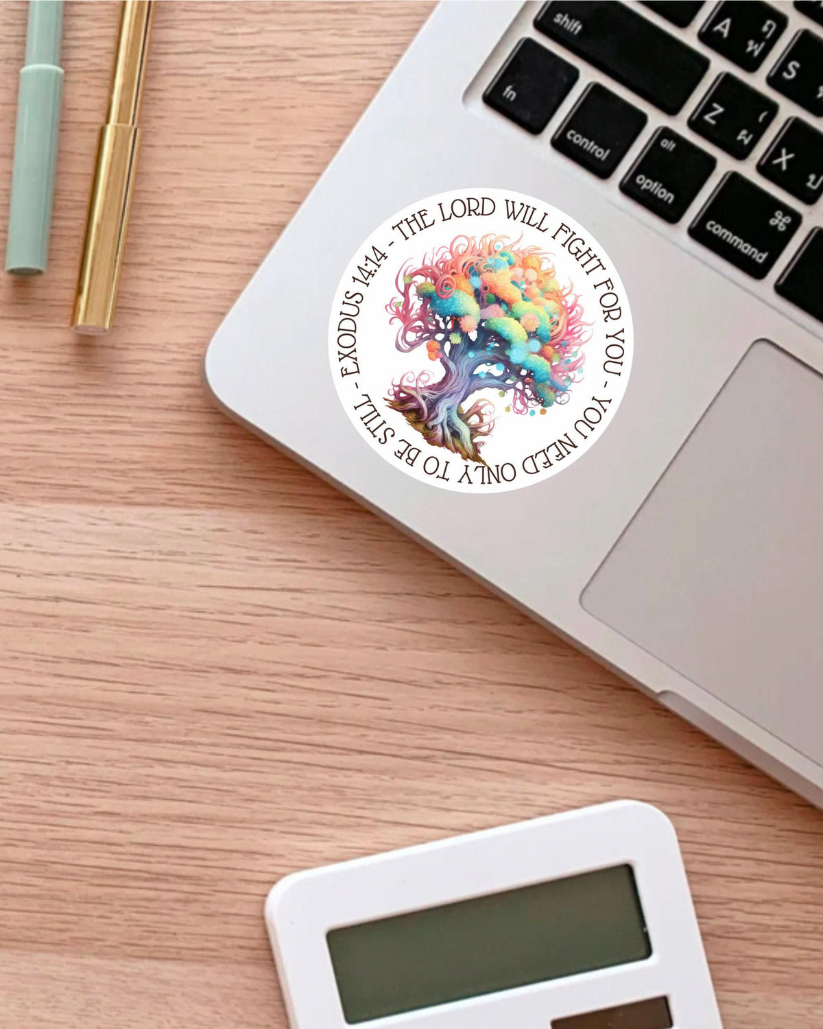 The Lord Will Fight for You sticker – view 3