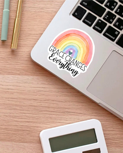 Grace Changes Everything sticker – view 3