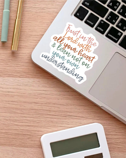 Trust in the Lord with All Your Heart sticker – view 2