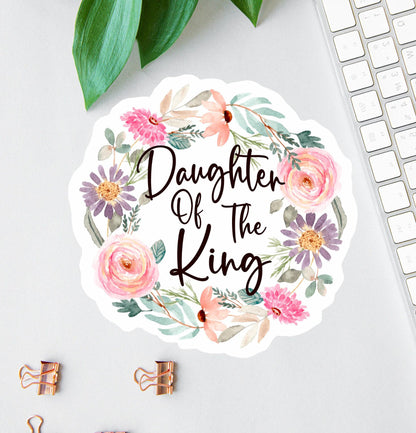 Daughter of the King sticker
