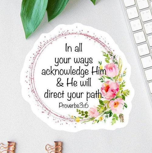 Proverbs sticker