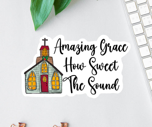 Amazing Grace sticker