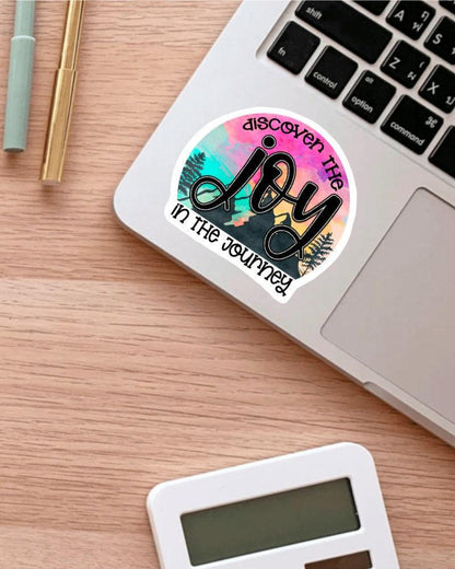 Discover the Joy in the Journey sticker – view 3