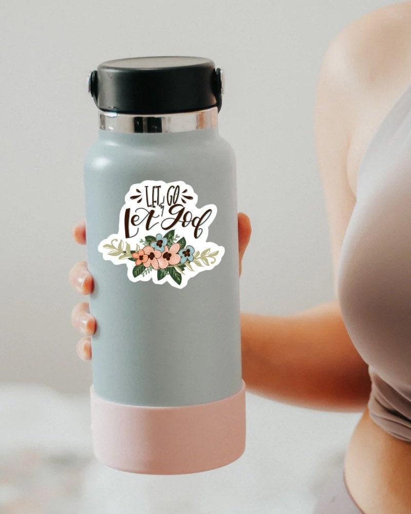 Let Go & Let God sticker – view 2