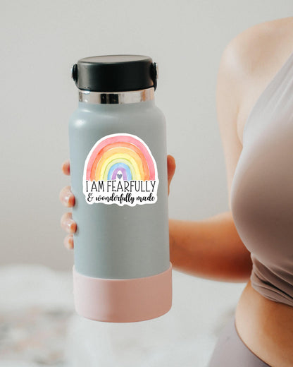 I Am Fearfully and Wonderfully Made sticker – view 2