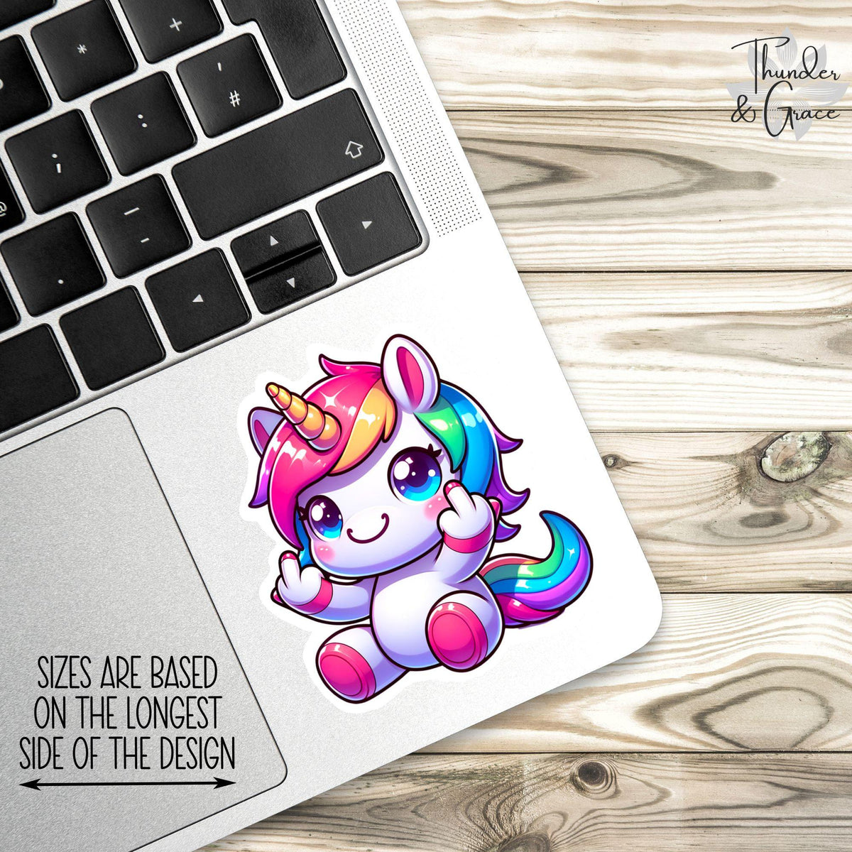 Sarcastic sticker – view 2