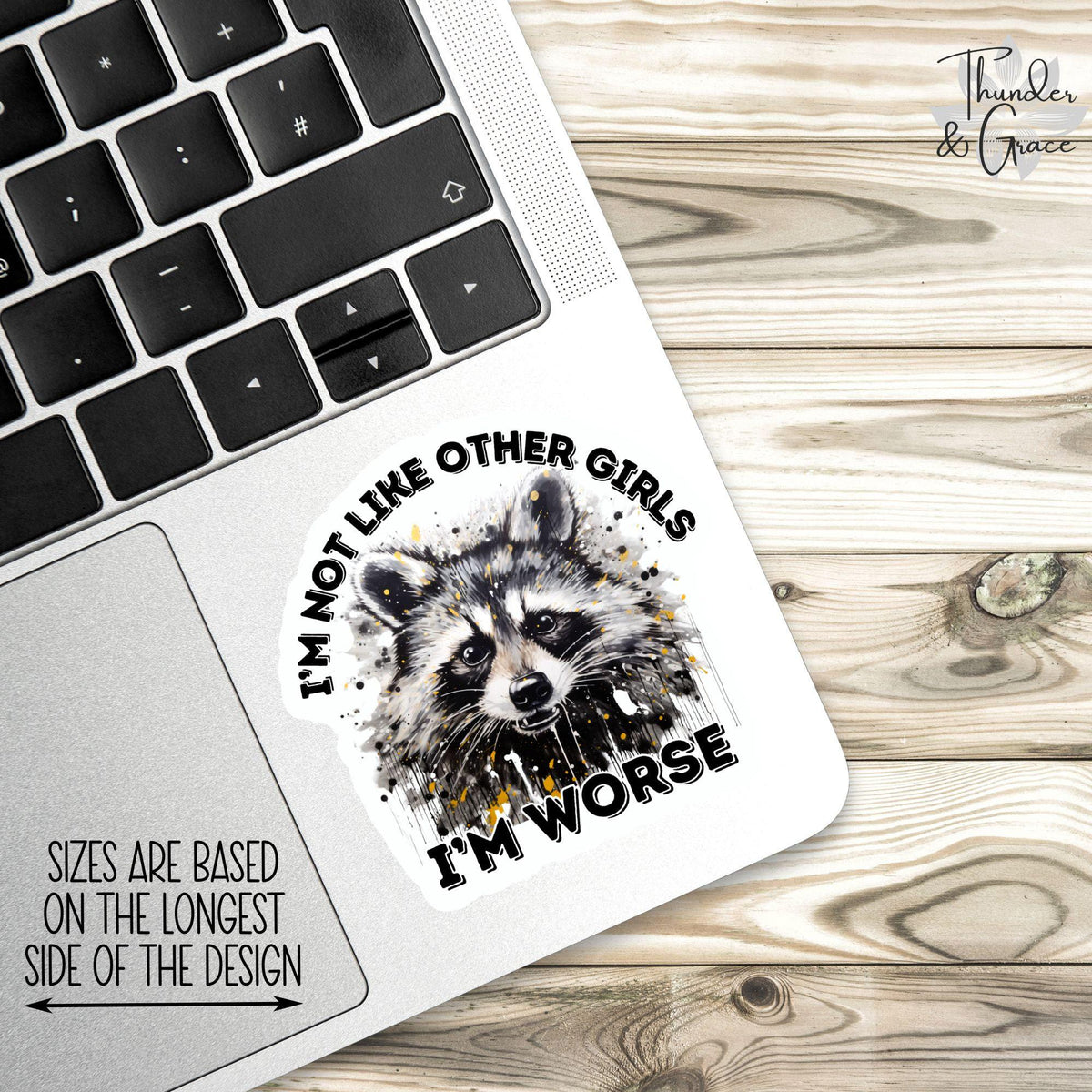I'm Not Like Other Girls sticker – view 2