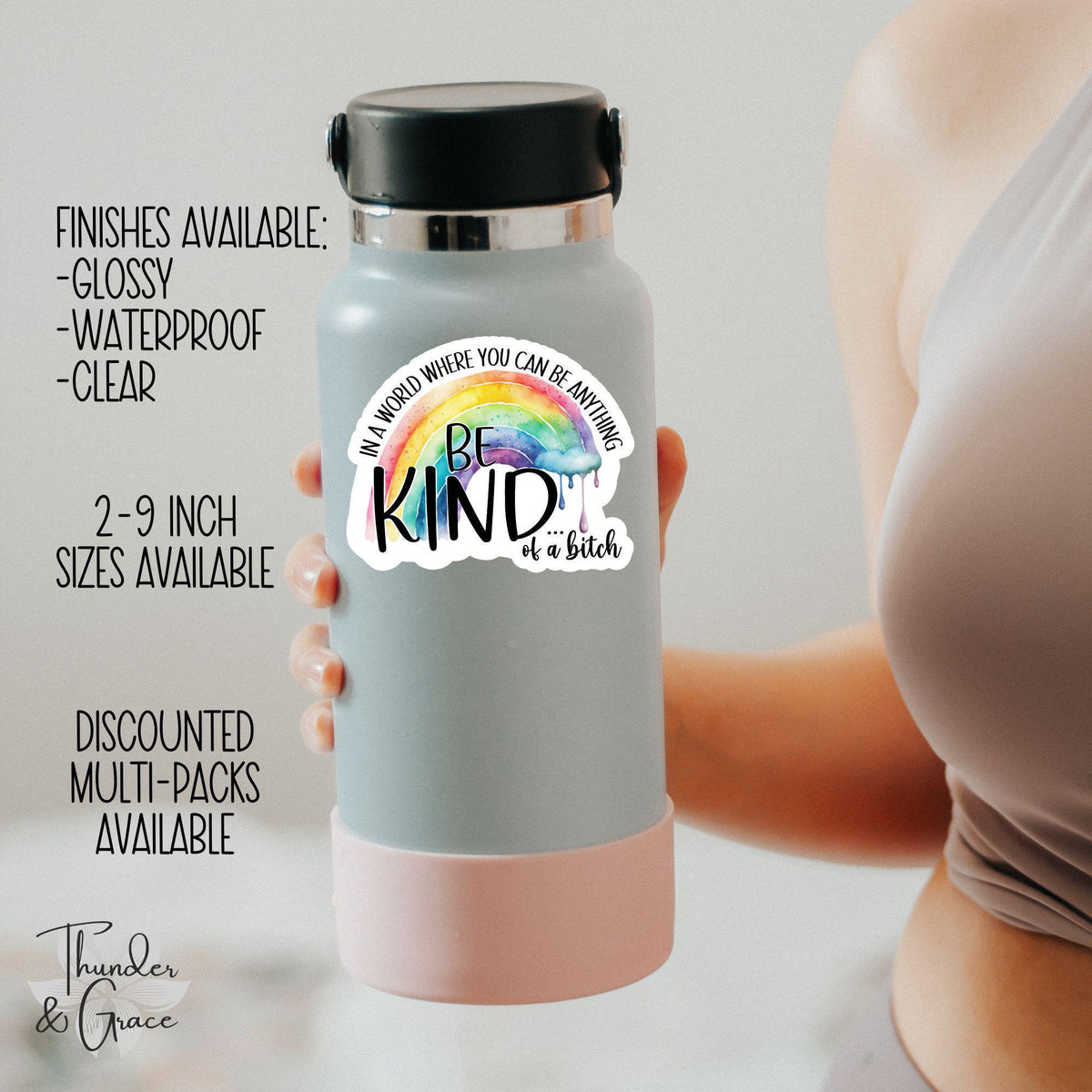 Be Kind...Of a B*tch sticker, car for women – view 3