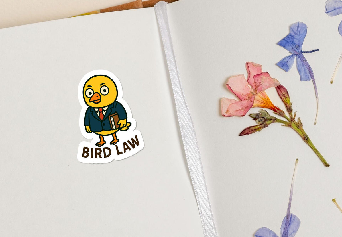 Bird Law sticker – view 4