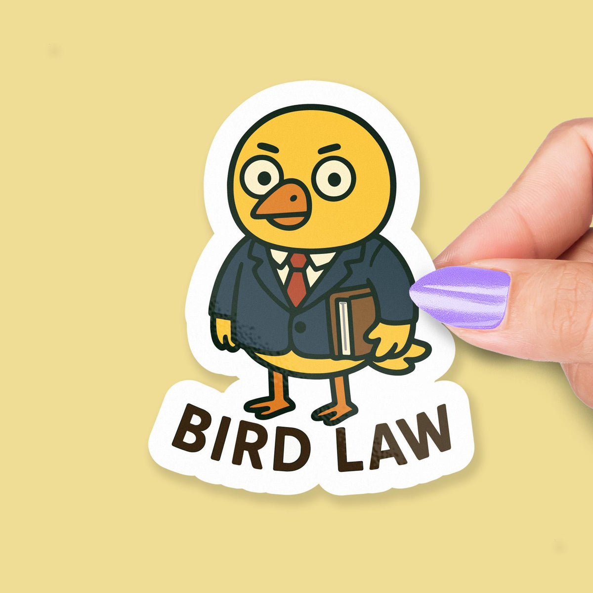 Bird Law sticker