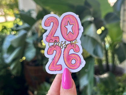 Class of 2026 sticker