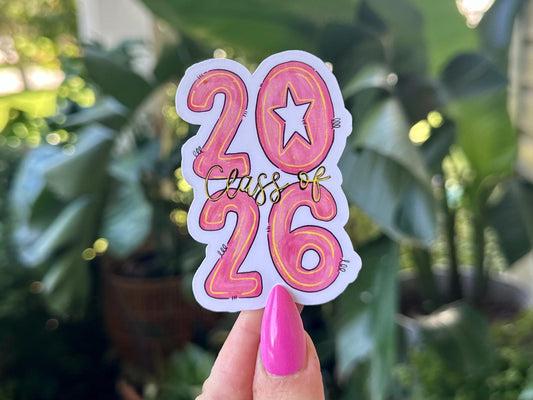 Class of 2026 sticker