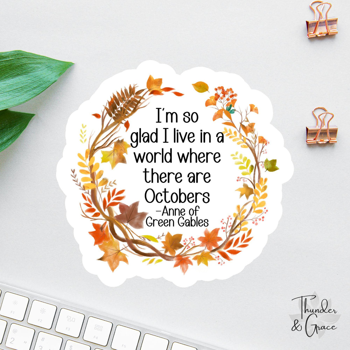 Anne of Green Gables sticker, anne of green gables quote