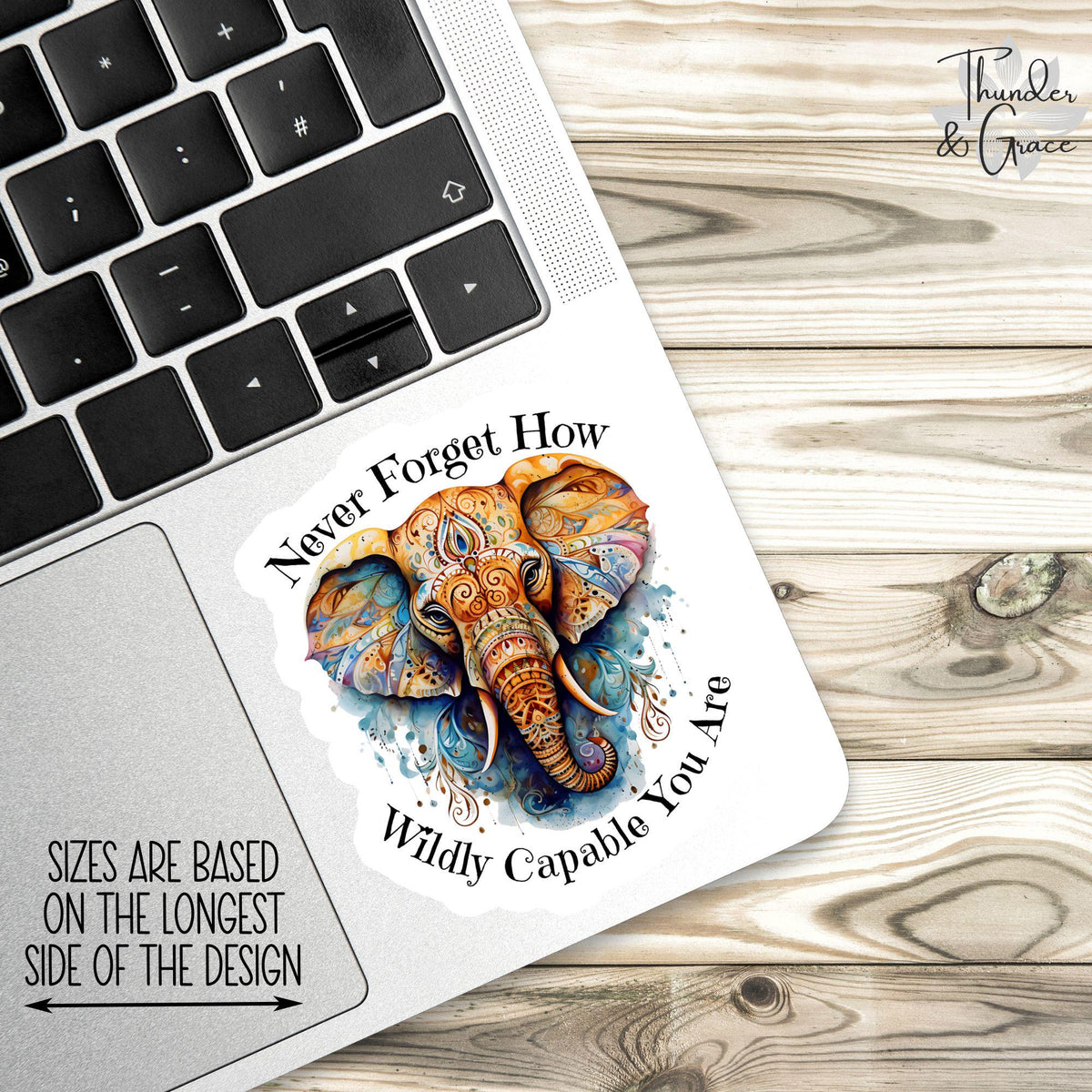 Never Forget How Wildly Capable You Are sticker – view 3