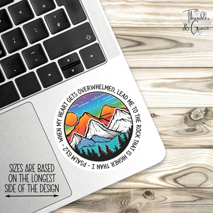 When My Heart Is Overwhelmed sticker – view 3