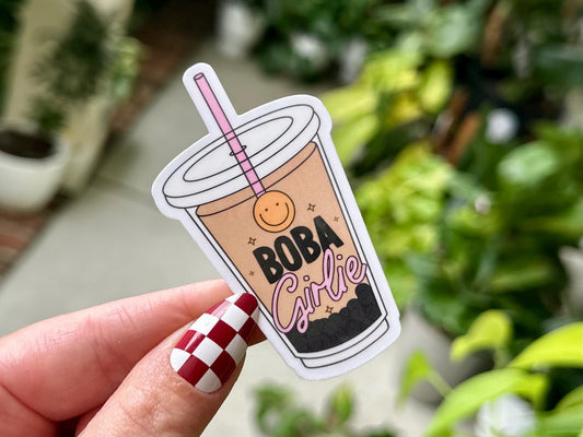 Boba Girl sticker