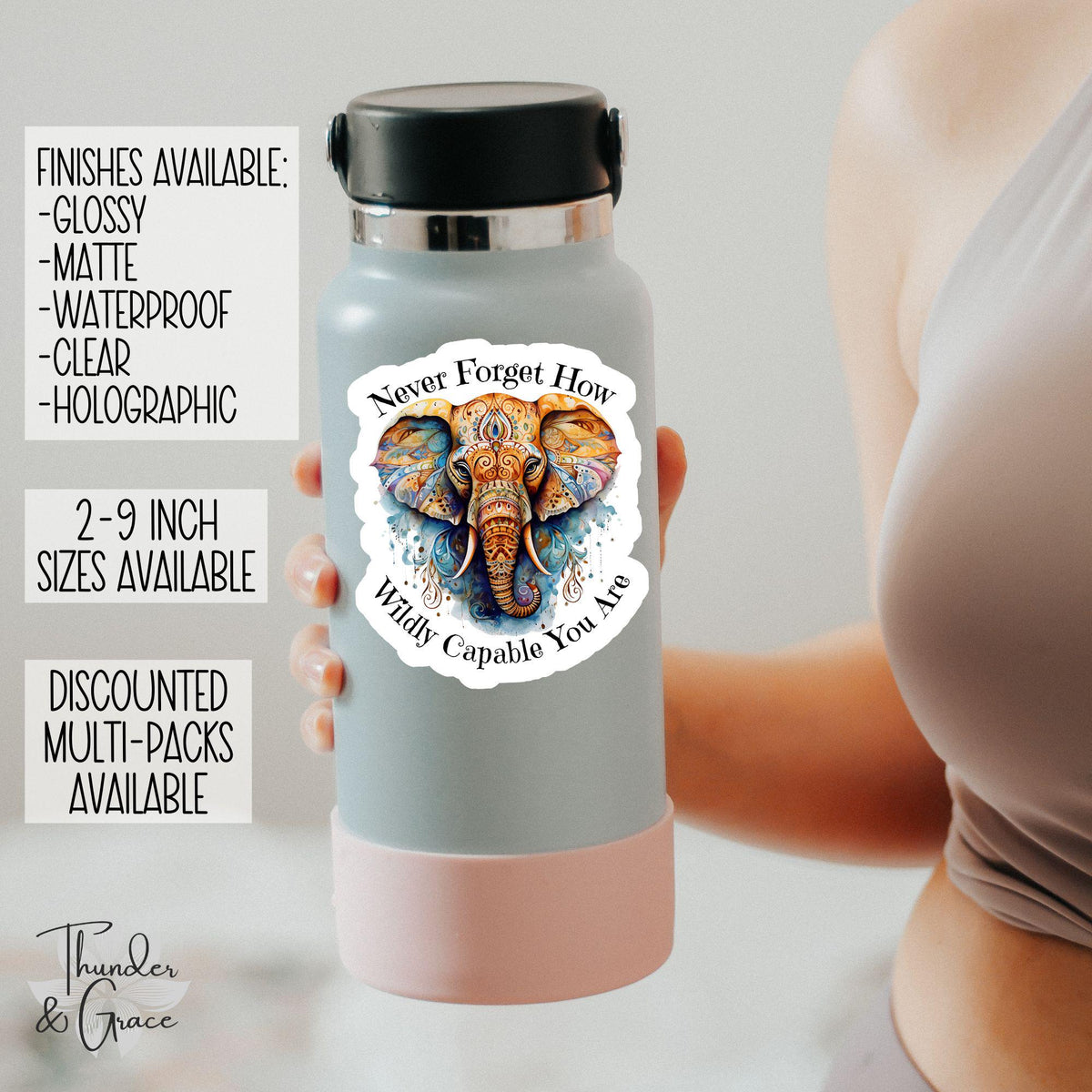Never Forget How Wildly Capable You Are sticker – view 2