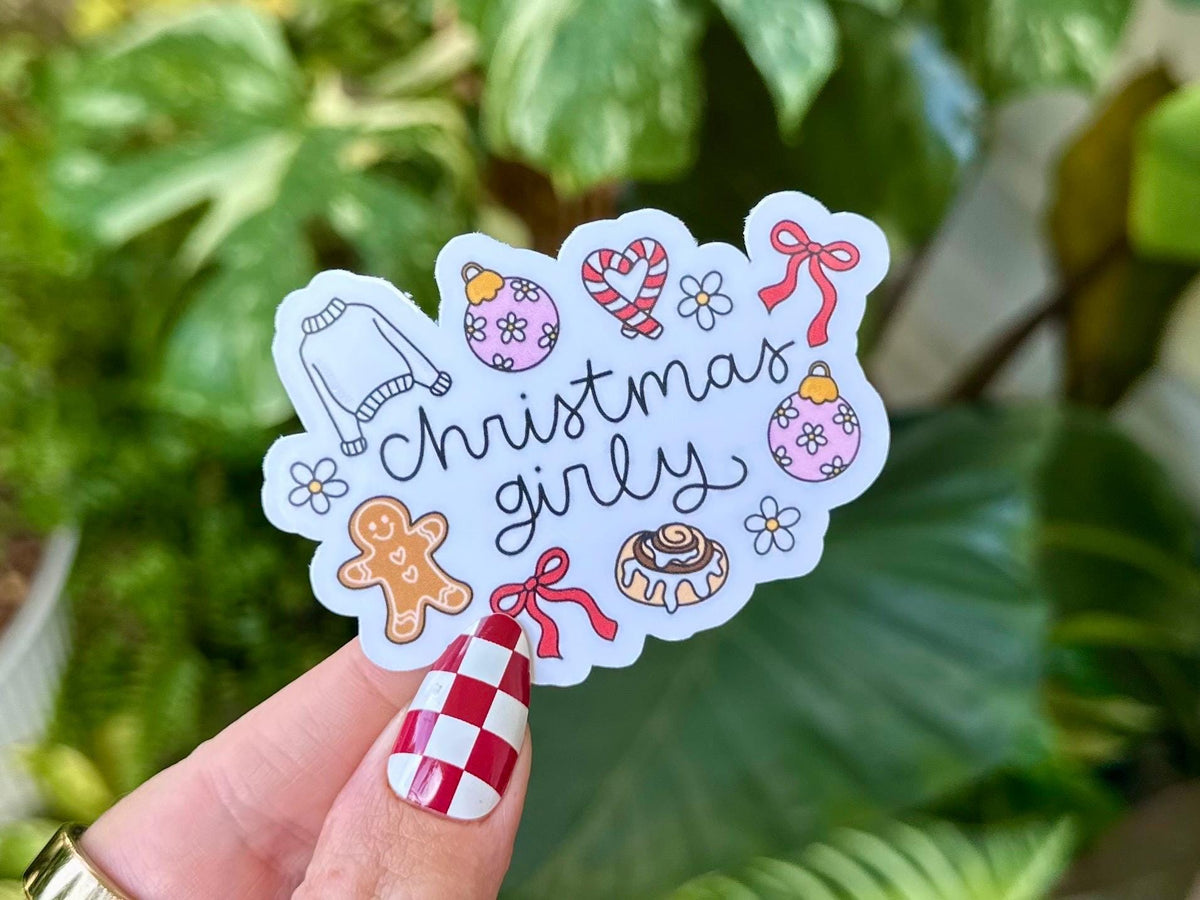 Christmas Girly sticker