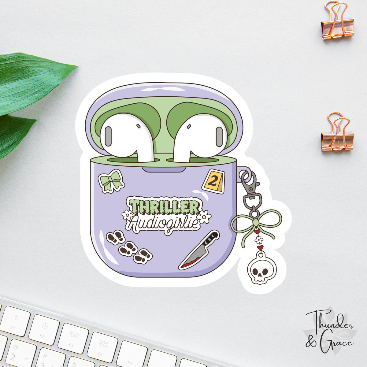Thriller Audiogirlie sticker