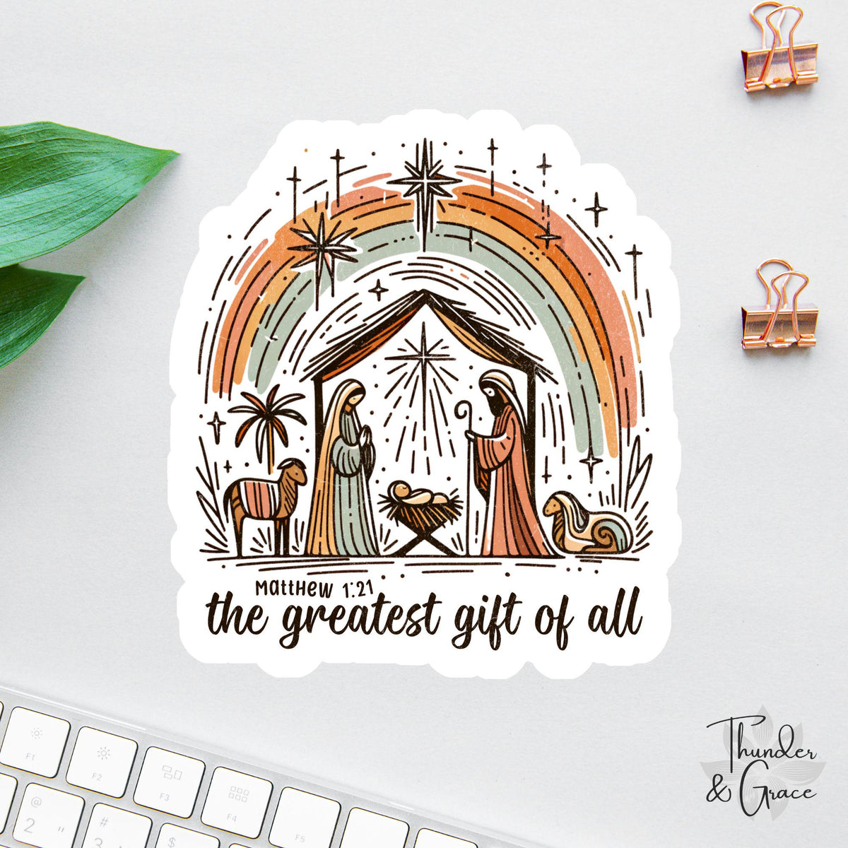 The Greatest Gift of All sticker