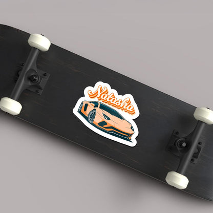 Custom Lambo Car sticker – view 4