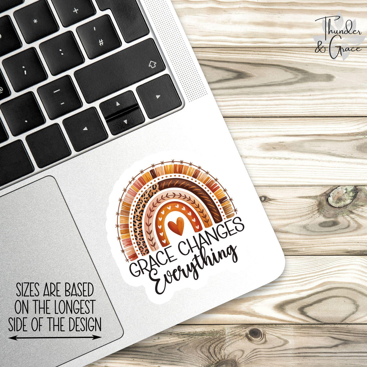 Grace Changes Everything sticker – view 3